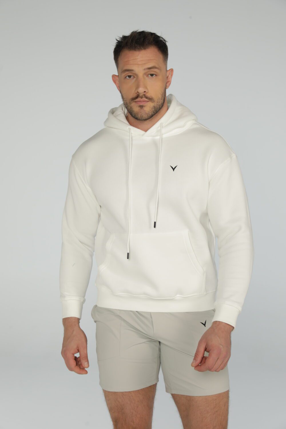 OlyCore Essential Hoodie - S, Creme