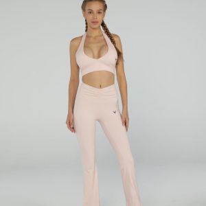 Elegance Flares + Bra Set - Pink, S