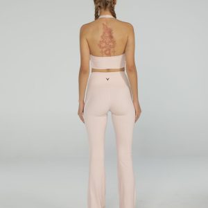 Elegance Flares + Bra Set - Pink, M