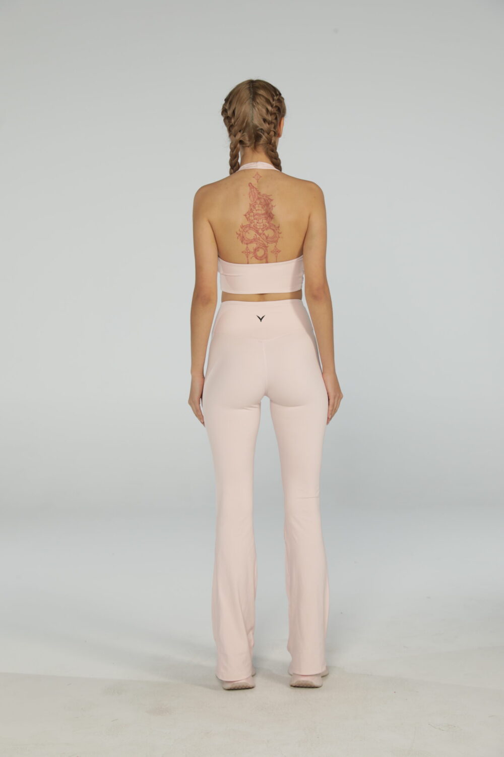 Elegance Flares + Bra Set - Pink, M