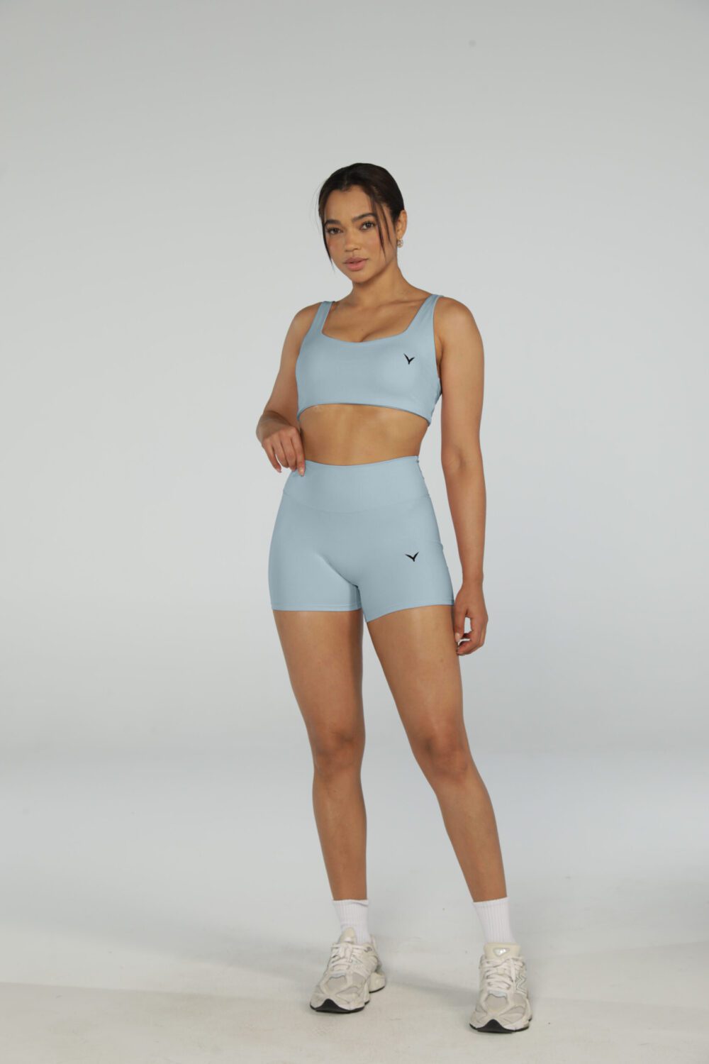 Fly Bra + Shorts Set - Light-Blue, S