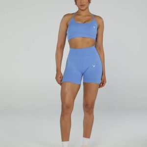 Drive Shorts + Tank Top Set - Light Sky Blue, S