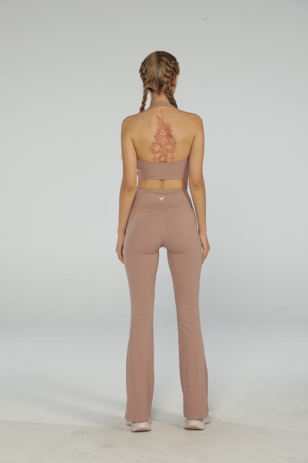 Elegance Flares + Bra Set - Light-Brown, S