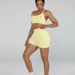 Drive Shorts + Tank Top Set - Yellow, L