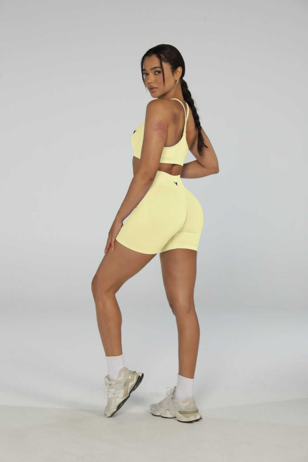 Drive Shorts + Tank Top Set - Yellow, XL