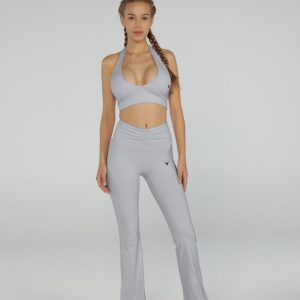 Elegance Flares + Bra Set - Light-Grey, S