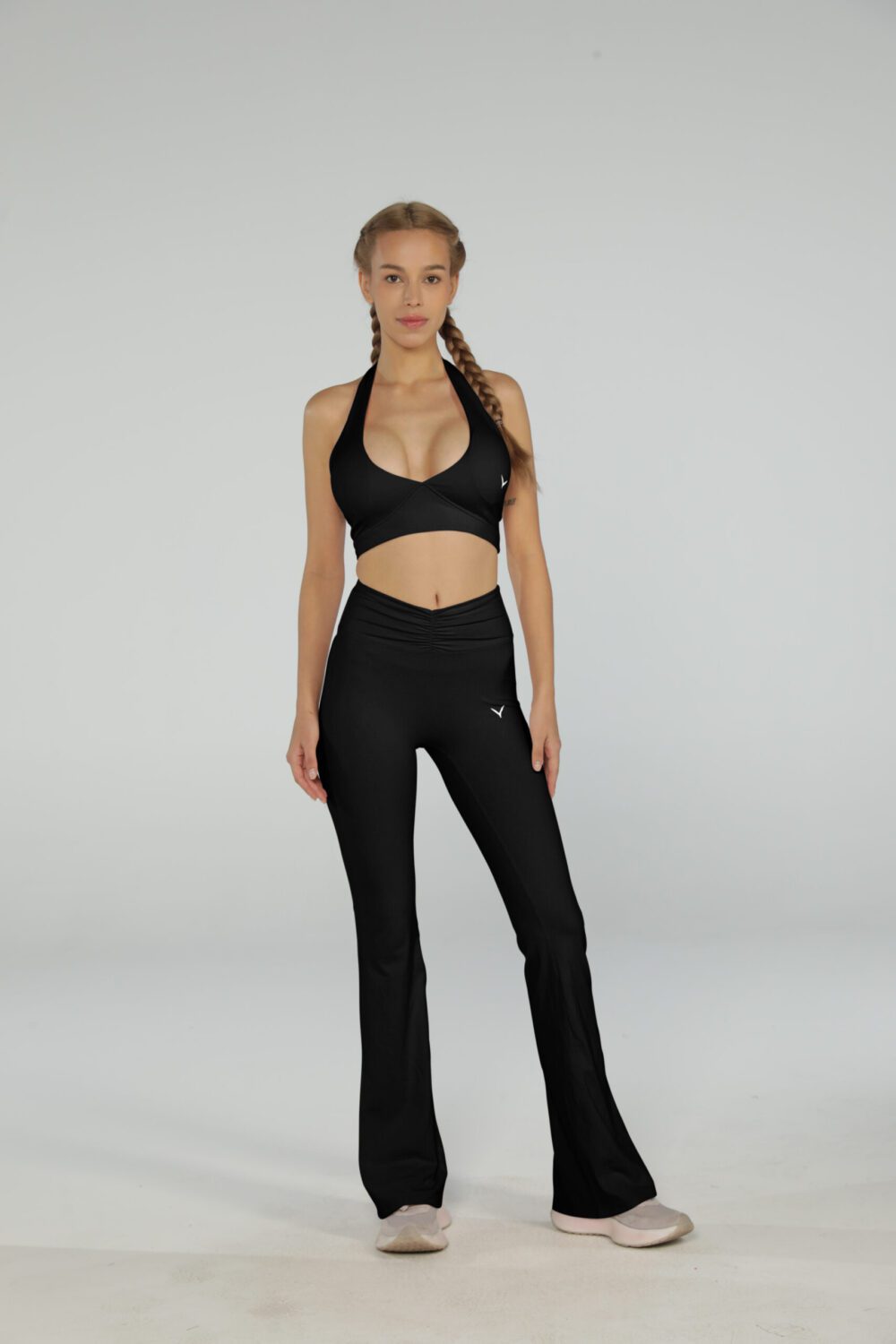 Elegance Flares + Bra Set - Black, S